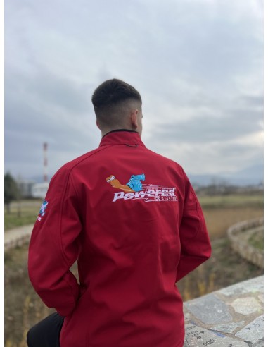 Men's jacket «RELAX» Powered Team (Red)